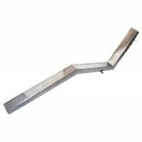 Лежак аэромассажный из нерж. стали (плитка одинарный) M.GL 1